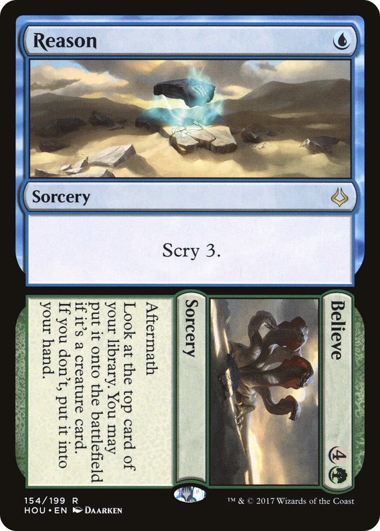 {R} Reason // Believe [Hour of Devastation][HOU 154] - Misty Mountain Games