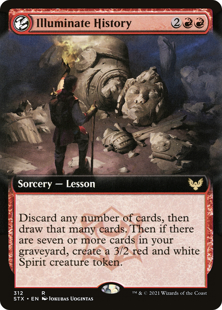 {R} Illuminate History (Extended Art) [Strixhaven: School of Mages][STX 312]