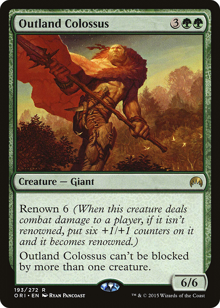 {R} Outland Colossus [Magic Origins][ORI 193] - Misty Mountain Games