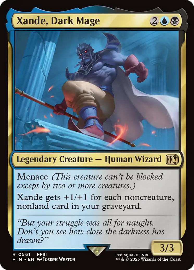 {@R} Xande, Dark Mage [FINAL FANTASY][FIN 561]