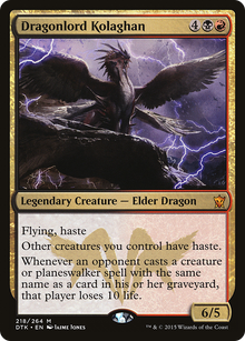 {R} Dragonlord Kolaghan [Dragons of Tarkir][DTK 218] - Misty Mountain Games