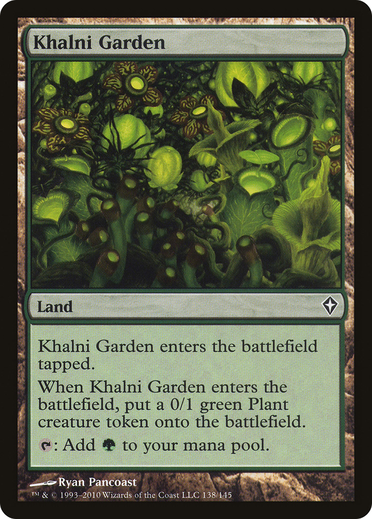 {C} Khalni Garden [Worldwake][WWK 138]