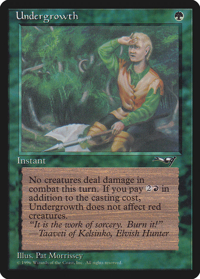 {C} Undergrowth (Wiping Brow) [Alliances][ALL 102B]