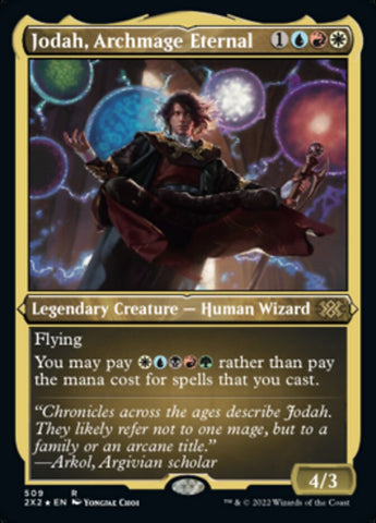 {R} Jodah, Archmage Eternal (Foil Etched) [Double Masters 2022][2X2 509]