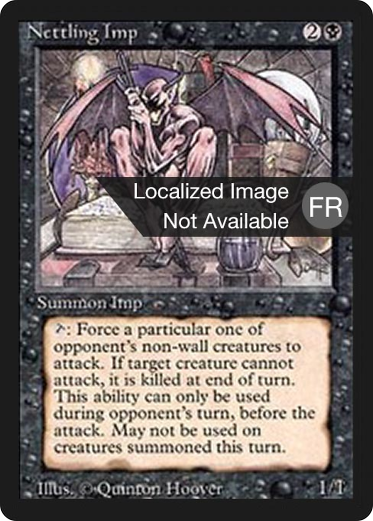 {F} Nettling Imp [Foreign Black Border][FBB 3ED 119]