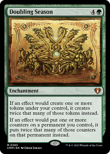 {R} Doubling Season [Commander Masters][CMM 283]
