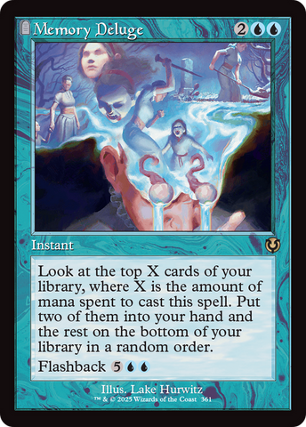{R} Memory Deluge (Retro Frame) [Innistrad Remastered][INR 361]