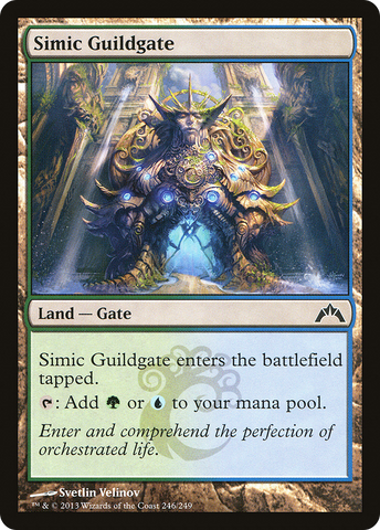{C} Simic Guildgate [Gatecrash][GTC 246]