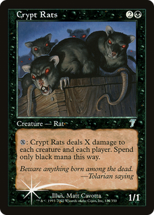 {C} Crypt Rats [Seventh Edition][7ED 125]