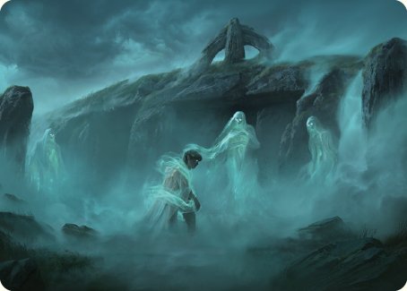 {A} Fog on the Barrow-Downs Art Card [The Lord of the Rings: Tales of Middle-earth Art Series][ALTR 002]