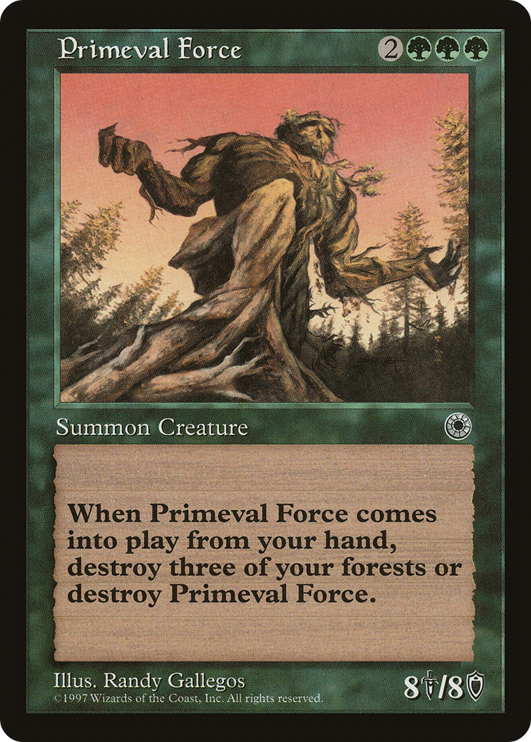 {R} Primeval Force [Portal][POR 182] - Misty Mountain Games