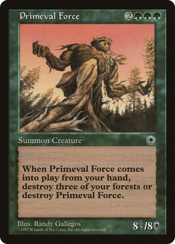 {R} Primeval Force [Portal][POR 182]