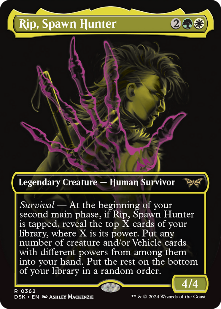 {@R} Rip, Spawn Hunter (Showcase) [Duskmourn: House of Horror][DSK 362]