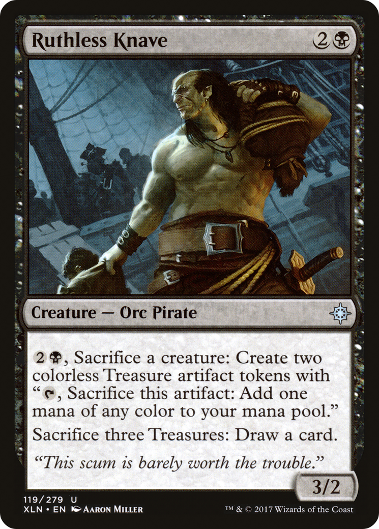 {C} Ruthless Knave [Ixalan][XLN 119]
