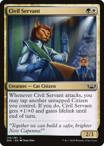{C} Civil Servant [Streets of New Capenna][SNC 176]