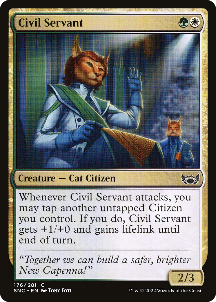 {C} Civil Servant [Streets of New Capenna][SNC 176]
