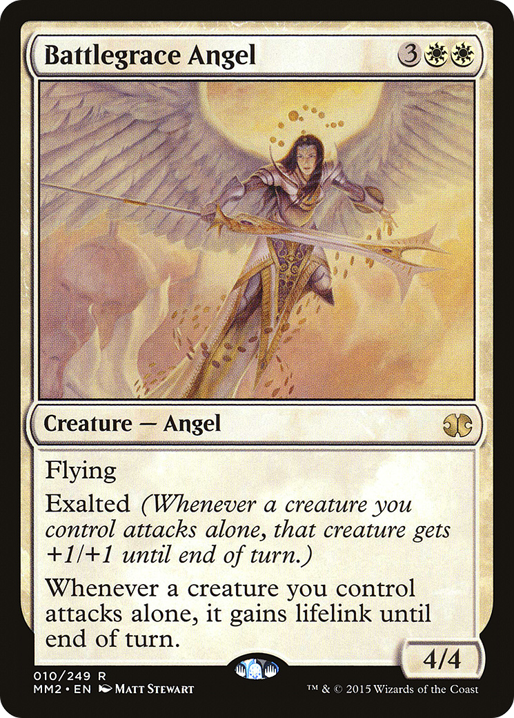 {R} Battlegrace Angel [Modern Masters 2015][MM2 010] - Misty Mountain Games