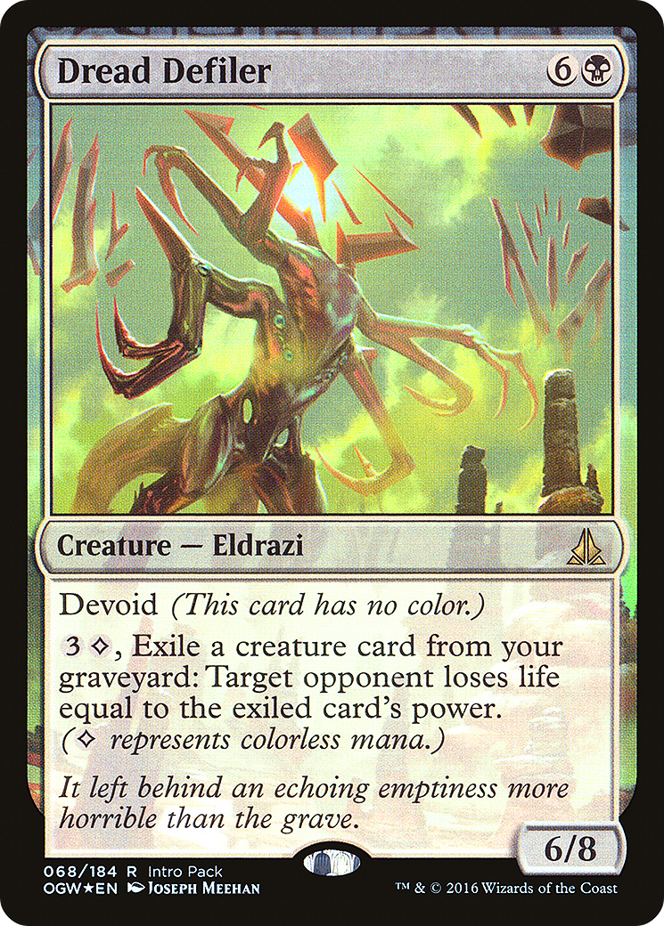 {R} Dread Defiler (Intro Pack) [Oath of the Gatewatch Promos][PA OGW 068] - Misty Mountain Games