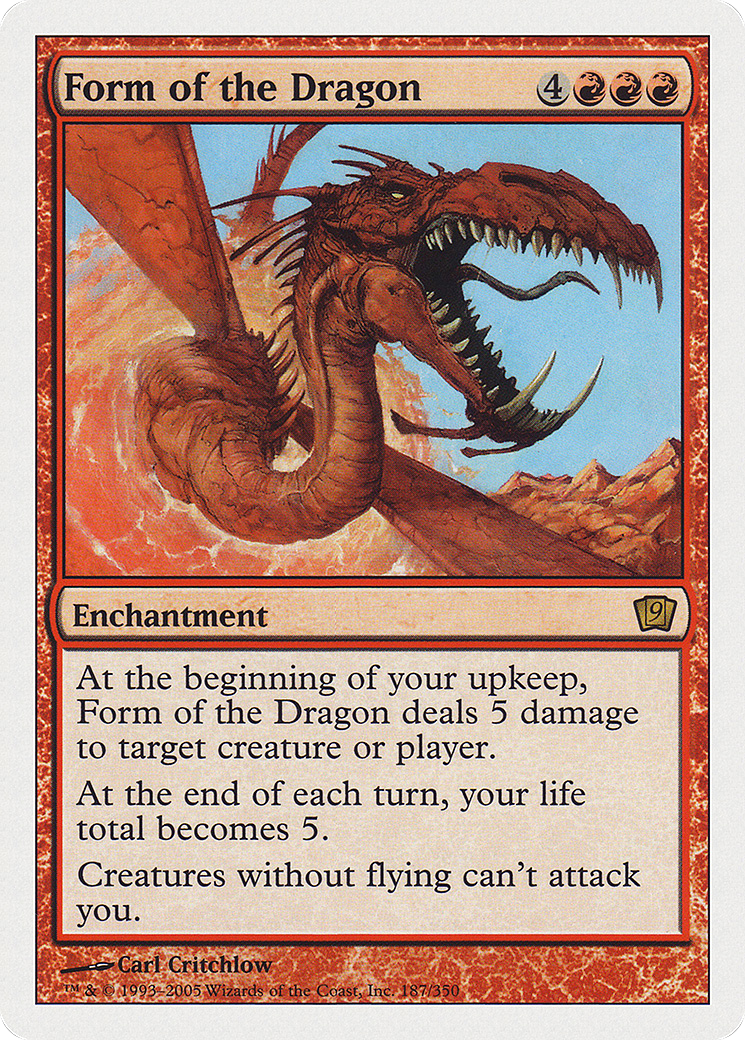 {R} Form of the Dragon [Ninth Edition][9ED 187]