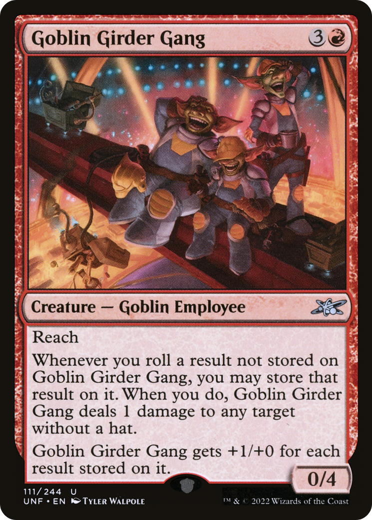 {C} Goblin Girder Gang [Unfinity][UNF 111]