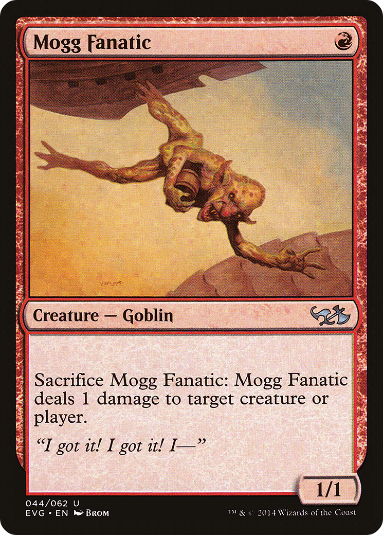 {C} Mogg Fanatic (Elves vs. Goblins) [Duel Decks Anthology][EVG 044]