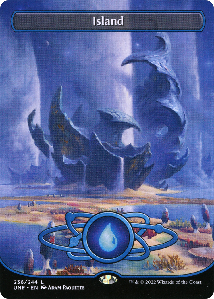 {B}[UNF 236] Island (Planetary Space-ic Land) (236) [Unfinity]