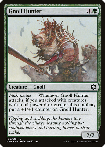 {C} Gnoll Hunter [Dungeons & Dragons: Adventures in the Forgotten Realms][AFR 185]