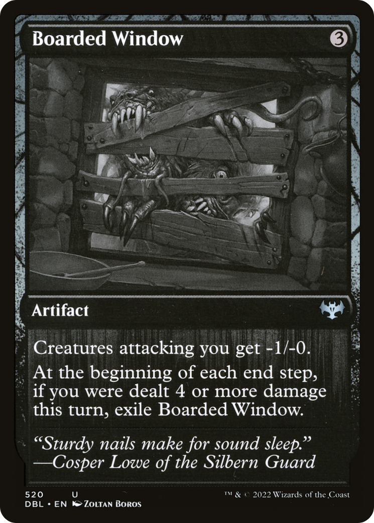 {C} Boarded Window [Innistrad: Double Feature][DBL 520]