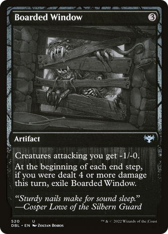 {C} Boarded Window [Innistrad: Double Feature][DBL 520]