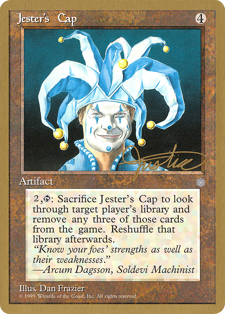 {R} Jester's Cap (Mark Justice) [Pro Tour Collector Set][GB PTC MJ324]
