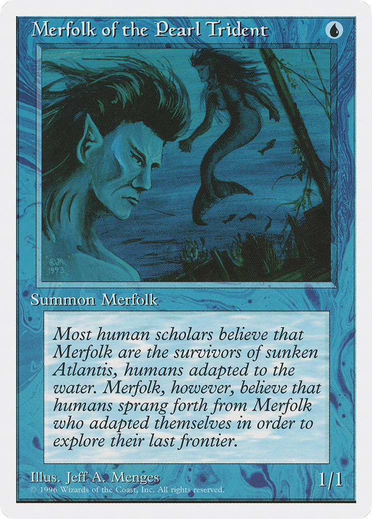 {C} Merfolk of the Pearl Trident [Introductory Two-Player Set][ITP 010]