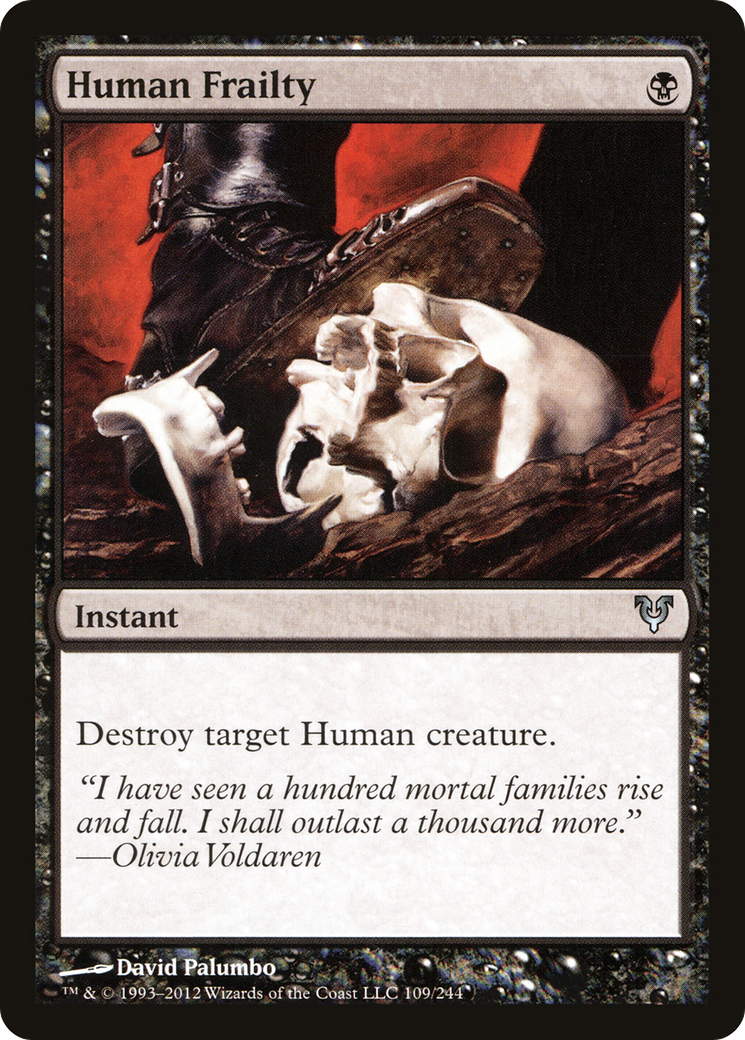 {C} Human Frailty [Avacyn Restored][AVR 109]