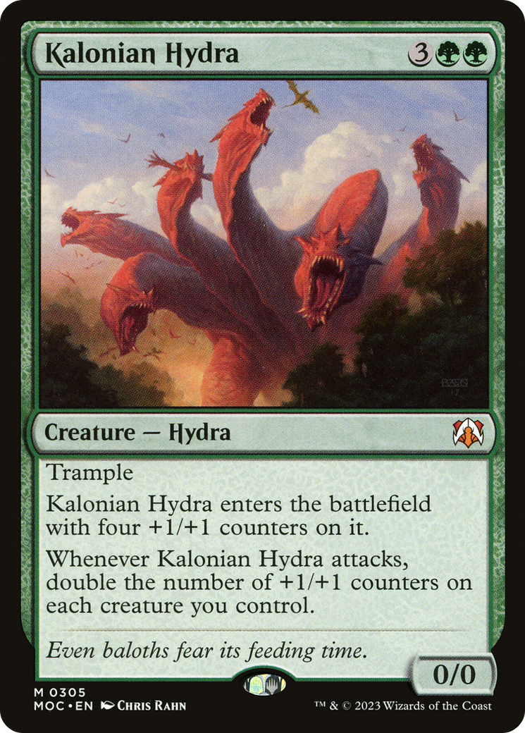 {R} Kalonian Hydra [March of the Machine Commander][MOC 305]