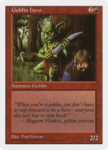 {C} Goblin Hero [Fifth Edition][5ED 235]