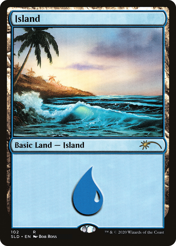{B}[SLD 102] Island (102) [Secret Lair Drop Series]