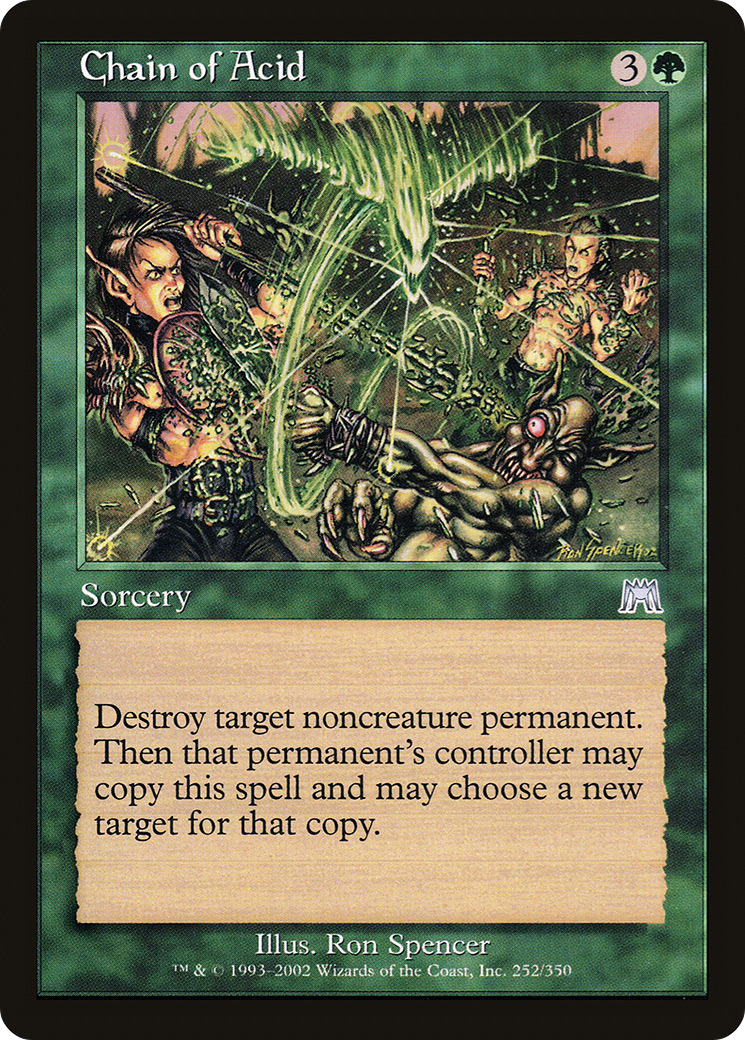 {C} Chain of Acid [Onslaught][ONS 252]