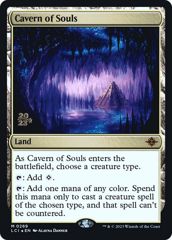 {@R} Cavern of Souls [The Lost Caverns of Ixalan Prerelease Cards][PR LCI 269]