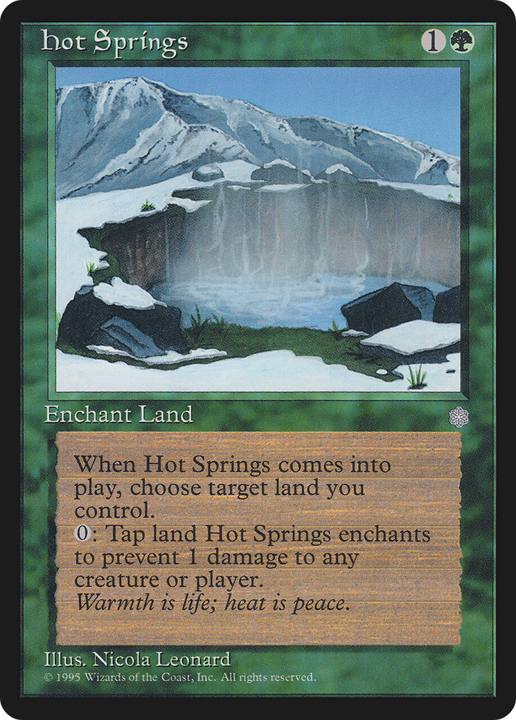{R} Hot Springs [Ice Age][ICE 248] - Misty Mountain Games
