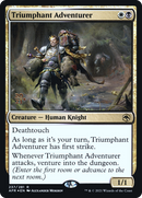 {R} Triumphant Adventurer [Dungeons & Dragons: Adventures in the Forgotten Realms Prerelease Promos][PR AFR 237]