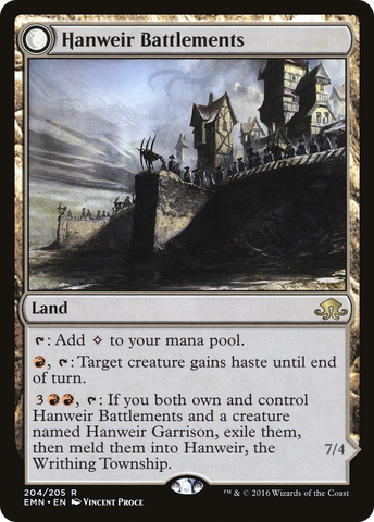 {R} Hanweir Battlements [Eldritch Moon][EMN 204]