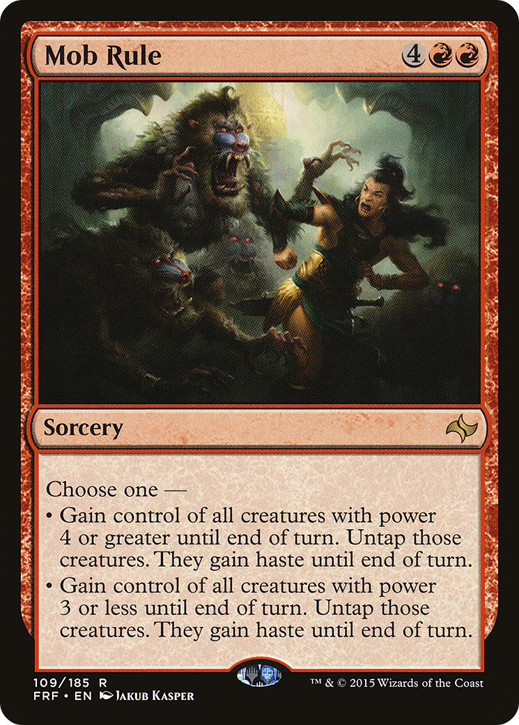 {R} Mob Rule [Fate Reforged][FRF 109] - Misty Mountain Games