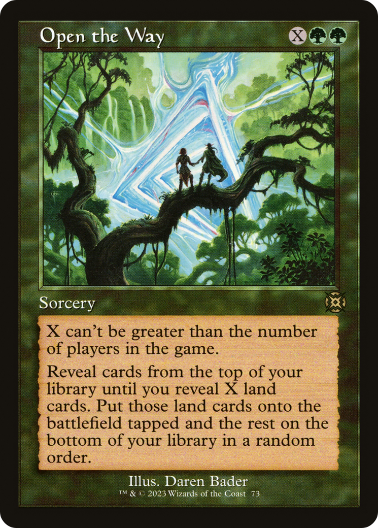 {R} Open the Way (Retro) [March of the Machine: The Aftermath][MAT 073]