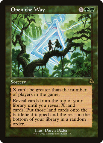 {R} Open the Way (Retro) [March of the Machine: The Aftermath][MAT 073]