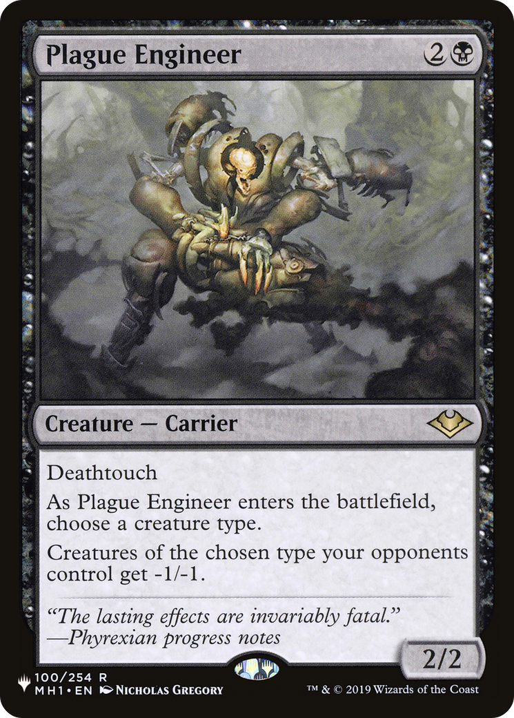 Plague Engineer [LIST 100/254]