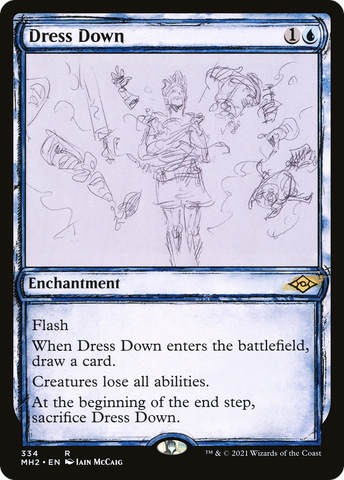 {R} Dress Down (Sketch) [Modern Horizons 2][MH2 334]