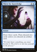{C} Thirst for Knowledge [Commander Legends][CMR 103]