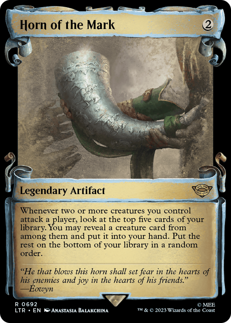 {R} Horn of the Mark [The Lord of the Rings: Tales of Middle-Earth Showcase Scrolls][LTR 692]
