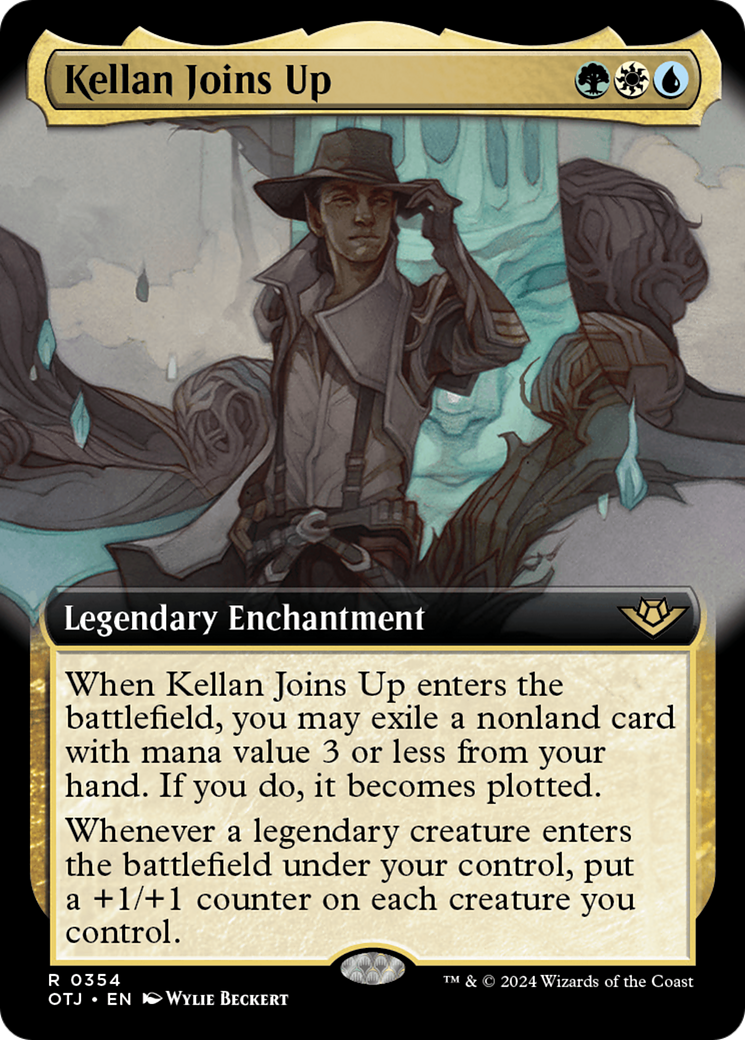 {@R} Kellan Joins Up (Extended Art) [Outlaws of Thunder Junction][OTJ 354]