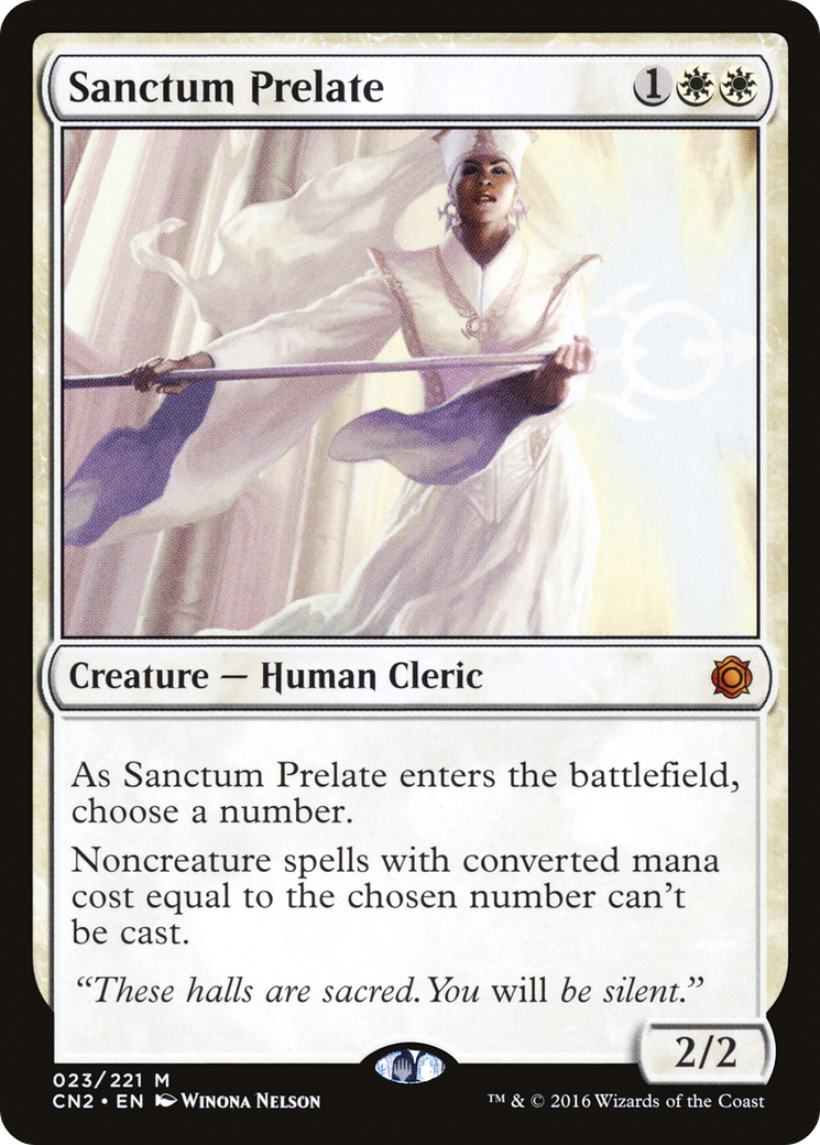{R} Sanctum Prelate [Conspiracy: Take the Crown][CN2 023]