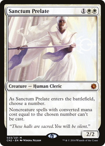 {R} Sanctum Prelate [Conspiracy: Take the Crown][CN2 023]
